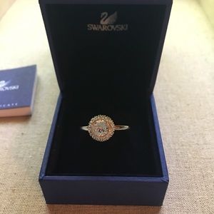 Swarovski Flirt Ring - Crystal & Pave Rhinestones